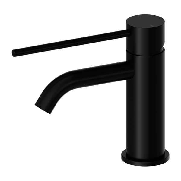 Mecca Basin Mixer (Matte Black) with extended Care lever