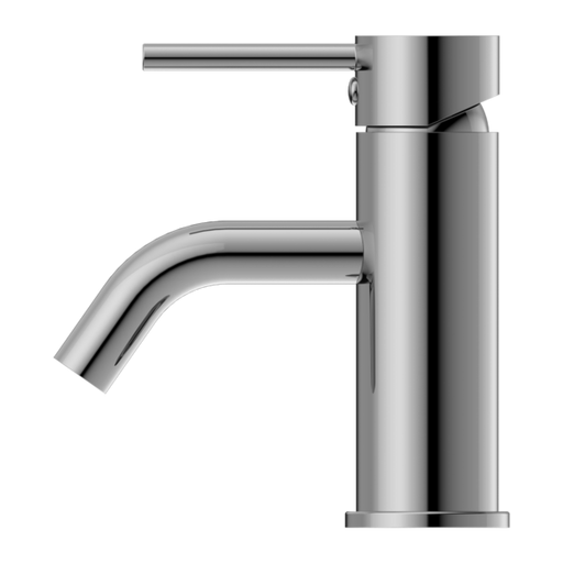 Dolce Basin Mixer with Curved Spout (Chrome) by Nero Tapware