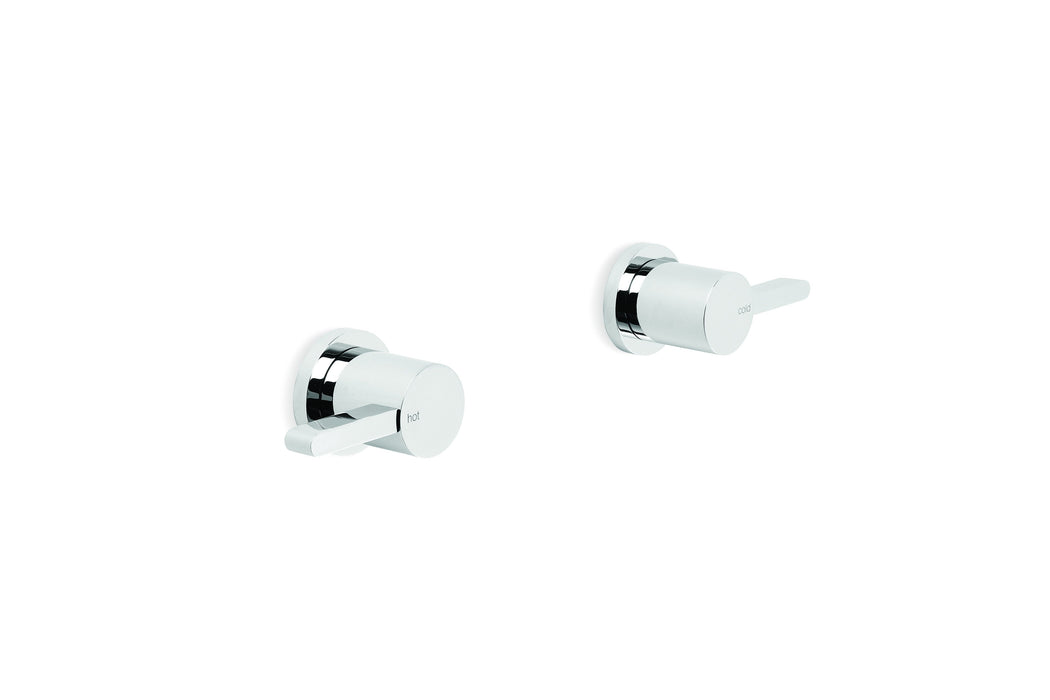 Brodware City Que Lever Wall Taps (Pair)