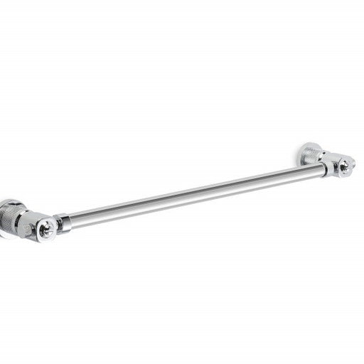 Industrica Single Towel Rail 600mm (Chrome)