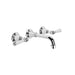 Neu England Wall Basin Set with 160mm Spout (Lever) (Chrome) (Flow Control)