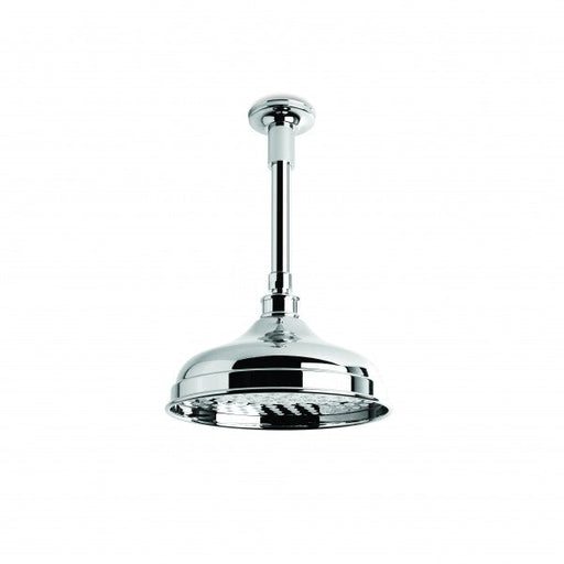 Neu England 200mm Shower Rose with 150mm Ceiling Dropper (Chrome)
