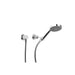 Neu England Hand Shower with Hose and Adjustable Holder, Modern Style (Chrome)