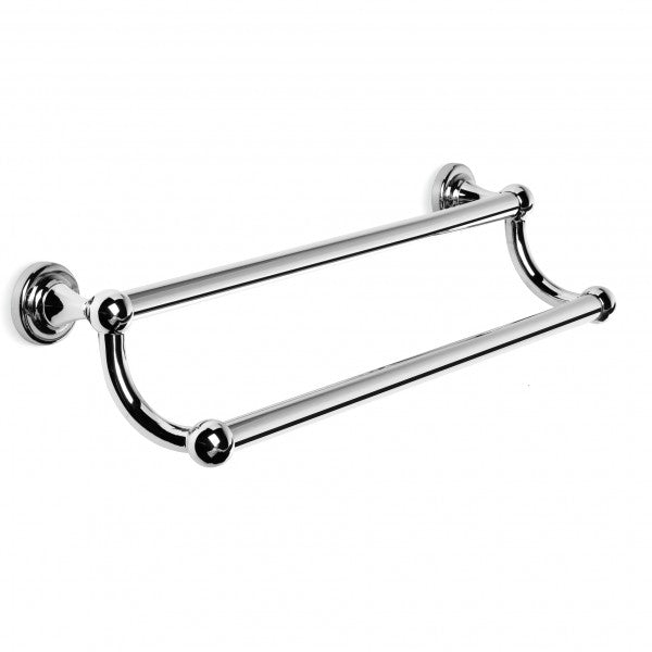 Neu England Double Towel Rail 600mm (Chrome)