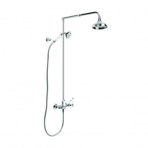 Winslow Shower Set with 150mm Rose, Diverter and Handshower (Lever) (Chrome)