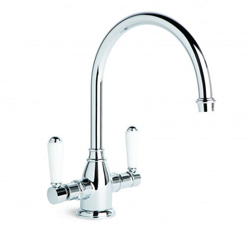 Winslow Kitchen Mixer with Swivel Spout (Lever) (Chrome)