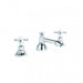 Winslow Bidet Set, 3TH with 32mm Pop Up Waste (Cross Handles) (Chrome)