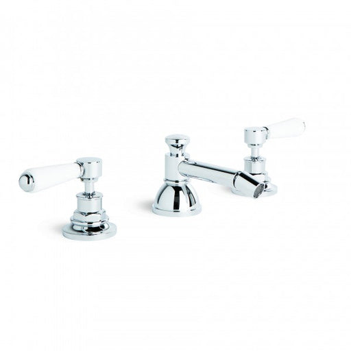 Winslow Bidet Set, 3TH with 32mm Pop Up Waste (Lever) (Chrome)