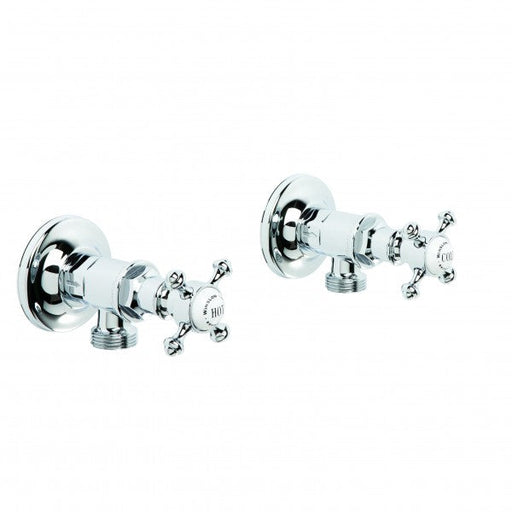 Winslow Washing Machine Taps, Pair (Chrome)