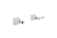 Michelangelo Wall Tap Pair (Chrome)