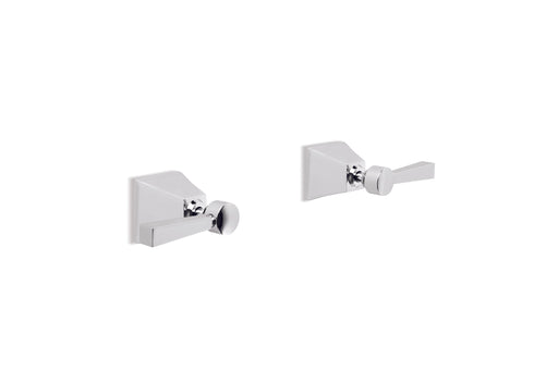Michelangelo Wall Tap Pair (Chrome)