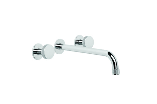 Yokato Disc Wall Set with 200mm Spout (Chrome)