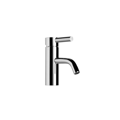 City Plus Basin Mixer with Curved Spout with D lever