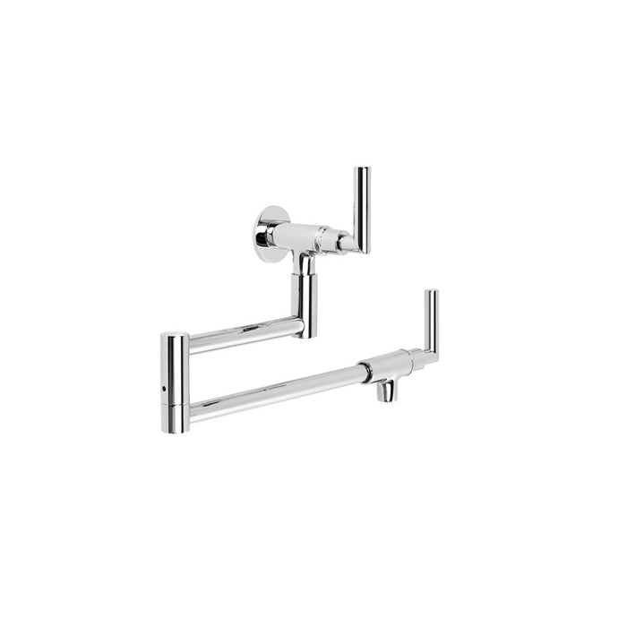 City Plus Pot Filler (Chrome) with D Levers