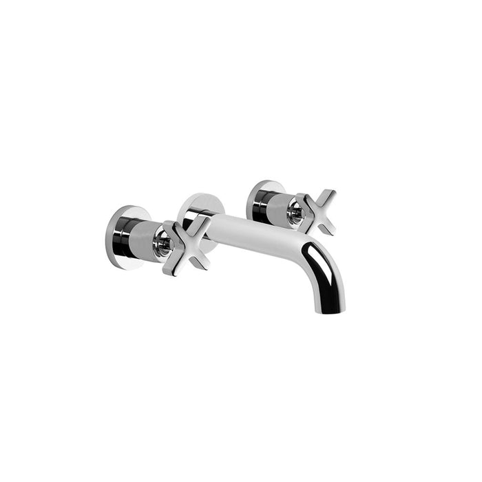 City Que Wall Set with 150mm Spout (Chrome)