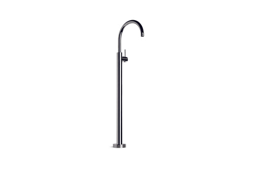 City Stik Bath Mixer Floor Mounted with Swivel Spout (Chrome) (Standard Lever)