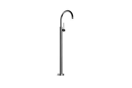 City Stik Bath Mixer Floor Mounted with Swivel Spout (Chrome) (Extended Lever)