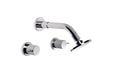 City Stik Shower Set with Bliss Shower Rose (Chrome)