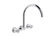 City Stik Wall Set with Swivel Spout (Chrome)