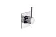 City Stik Shower/Bath Mixer with Square Plate (Chrome)