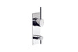 City Stik Shower/Bath Diverter Mixer with Rectangular Plate (Chrome)