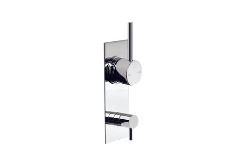 City Stik Shower/Bath Diverter Mixer with Rectangular Plate (Chrome)