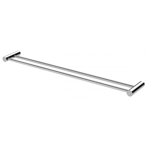 Vivid Slimline Double Towel Rail 800mm (Chrome)