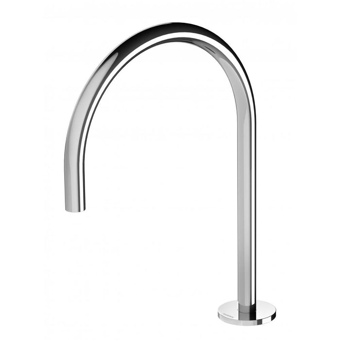 Vivid Slimline Hob Sink Outlet 220mm Gooseneck (Chrome)