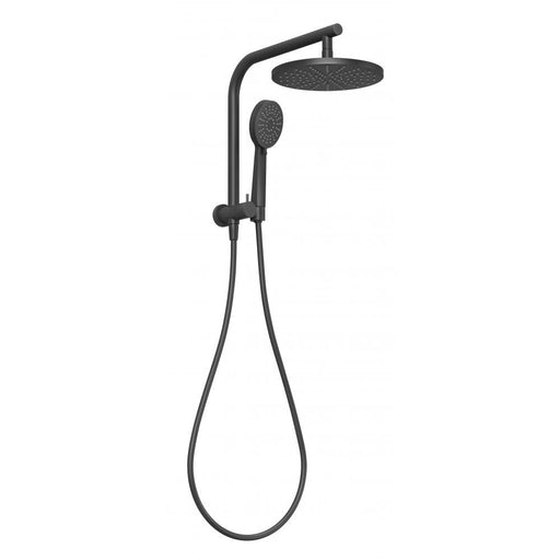 Vivid Slimline Compact Twin Shower (Matte Black)