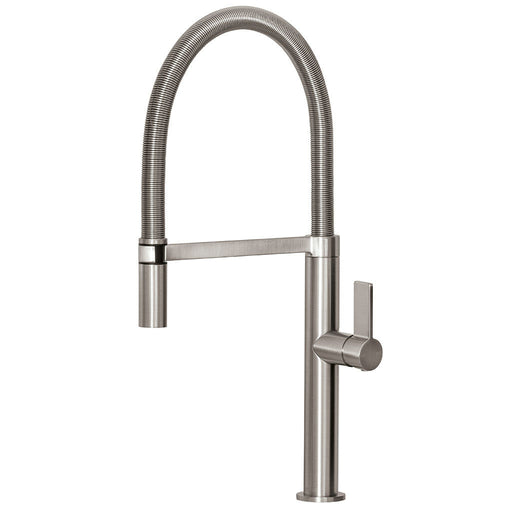 Phoenix Tapware Prize Flexible Coil Sink Mixer (Brushed Nickel)