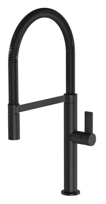 Prize Flexible Coil Sink Mixer (Matte Black)