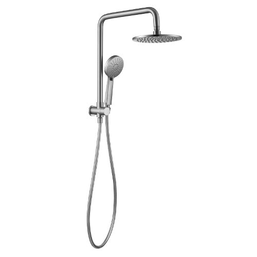 Millenium Akemi 200mm Dual Shower (Brushed Nickel)