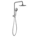 Millenium Akemi 200mm Dual Shower (Brushed Nickel)