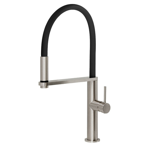 Phoenix Tapware Blix Flexible Hose Sink Mixer (Round) (Brushed Nickel) 10473100BN