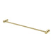 Vivid Slimline Single Towel Rail 600mm (Brushed Gold)
