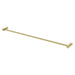 Vivid Slimline Single Towel Rail 800mm (Brushed Gold)