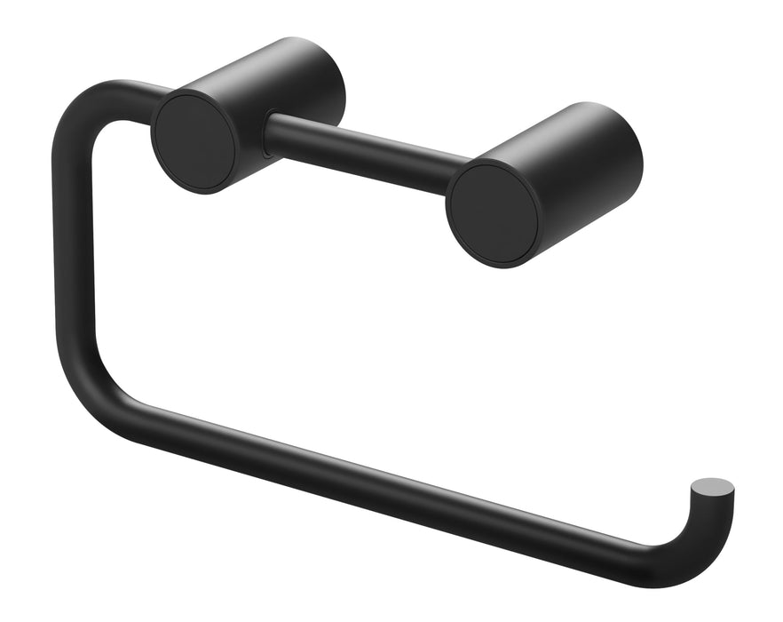 Vivid Slimline Toilet Roll Holder (Matte Black)