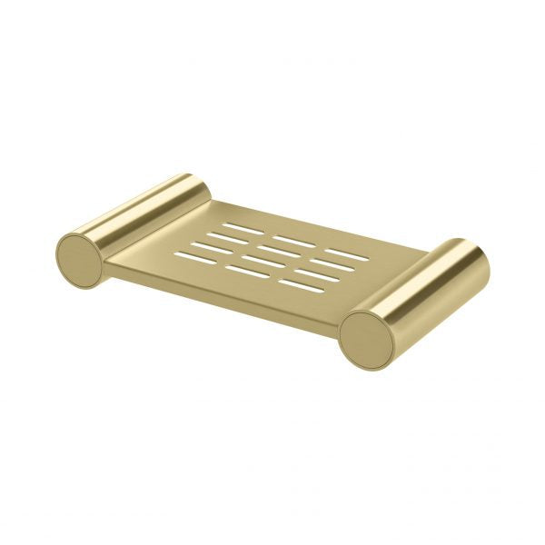 Vivid Slimline Soap Dish (Brushed Gold)