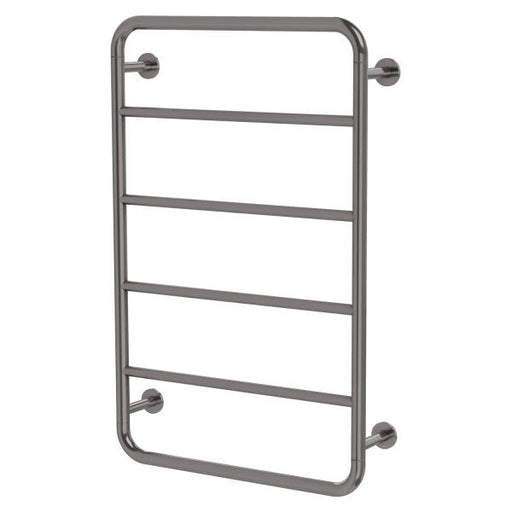 Vivid Slimline Towel Ladder 800 x 500 (Brushed Carbon)
