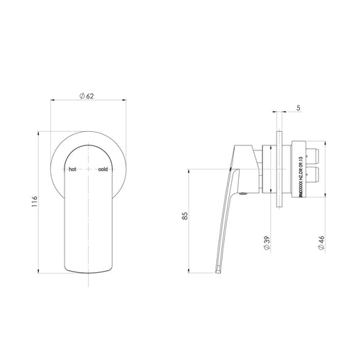 Specification Line Drawing