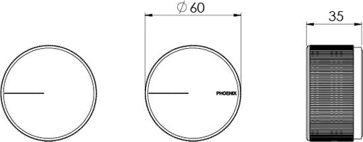 Axia Wall Top Assemblies (Line Drawing)