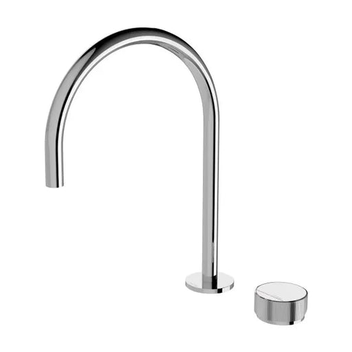 Phoenix Tapware | Axia Hob Sink Mixer Set 220mm Gooseneck in Chrome