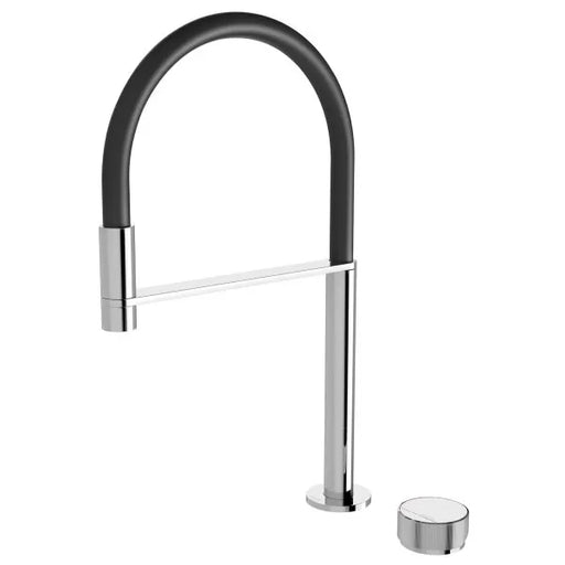 Phoenix Tapware | Axia Hob Sink Mixer Set Flexible Hose 230mm in Chrome