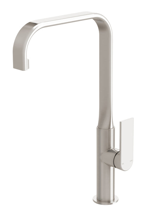 Teel Sink Mixer 200mm Squareline (Brushed Nickel)