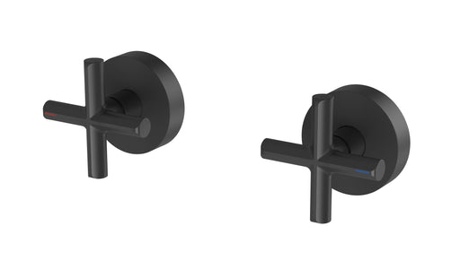 Vivid Slimline Plus Wall Top Assemblies (Matte Black)