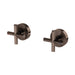 Vivid Slimline Plus Wall Top Assemblies (Brushed Bronze)