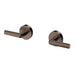 Vivid Slimline Plus Lever Wall Top Assemblies (Brushed Bronze)