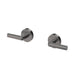 Vivid Slimline Plus LEver Wall Top Assemblies 15mm Extended Spindles (Brushed Carbon)