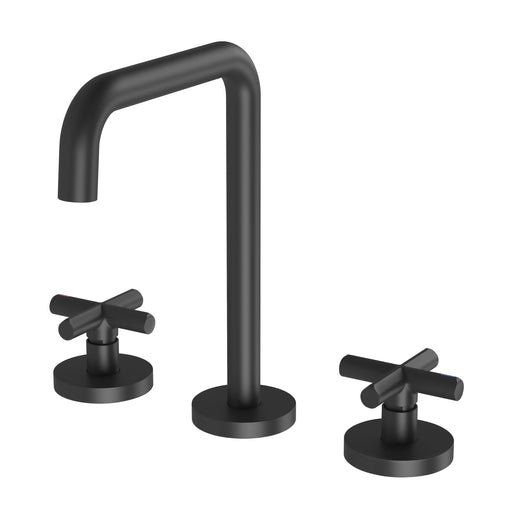 Vivid Slimline Plus Basin Set (Matte Black)