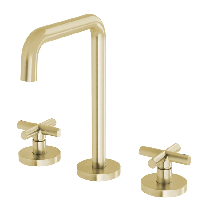 Vivid Slimline Plus Basin Set (Brushed Gold)